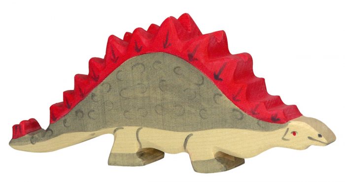 holztiger houten stegosaurus