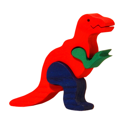 fauna mini vormpuzzel T-rex