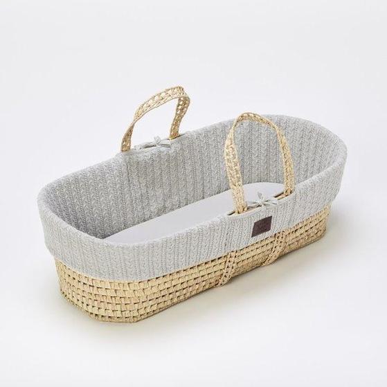the little green sheep moses basket
