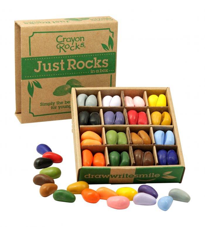 colorful crayon rocks, 64 count