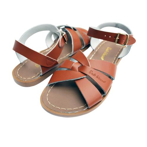 Salt-water sandals original tan color