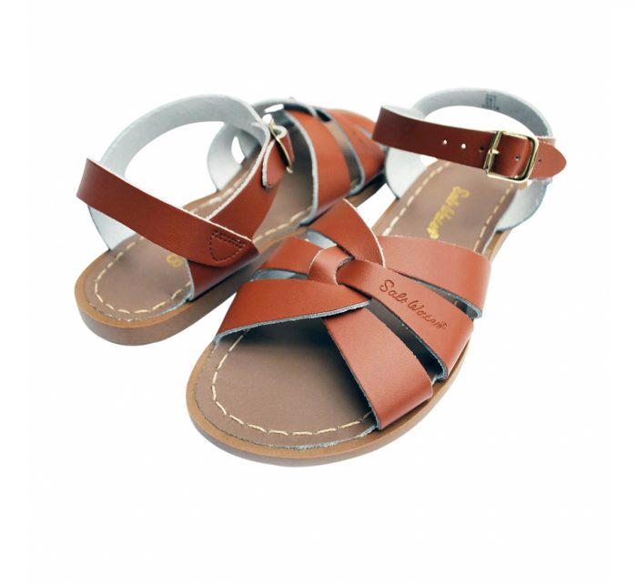 Salt-water sandals original tan color