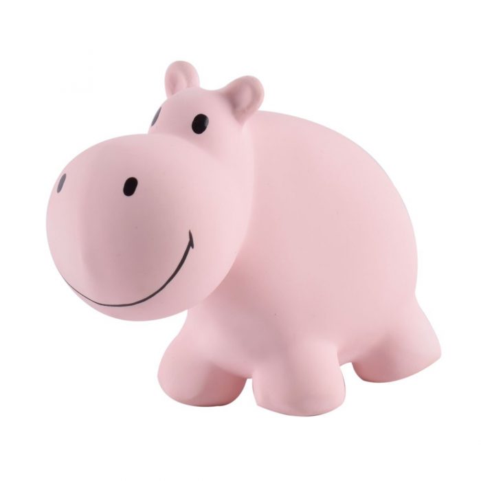 roze nijlpaard bad speelgoed