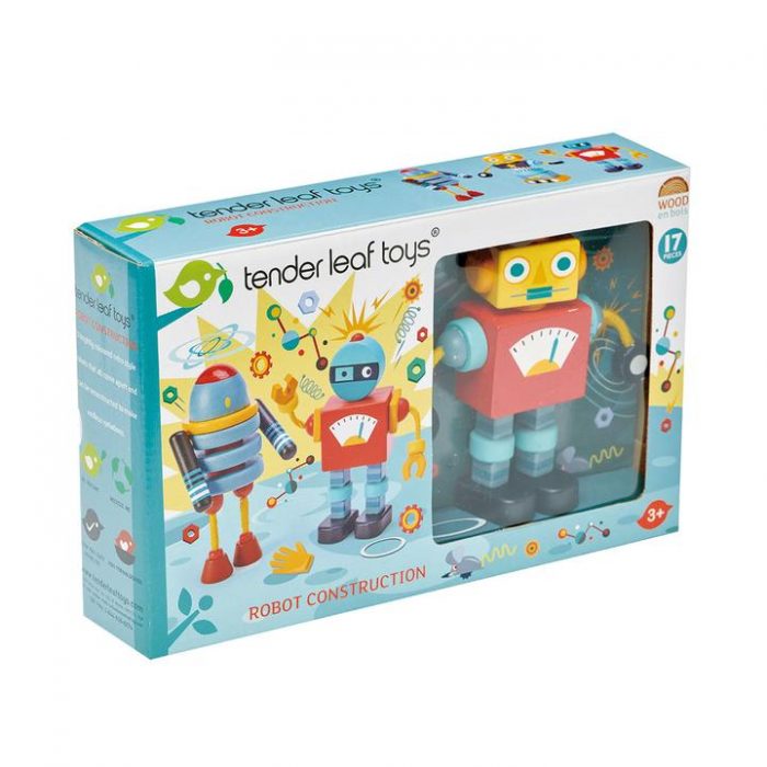 box of robot construction speelgoed