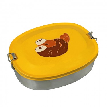 the zoo lunchbox sea otter yellow