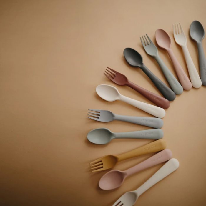 Mushie fork spoon