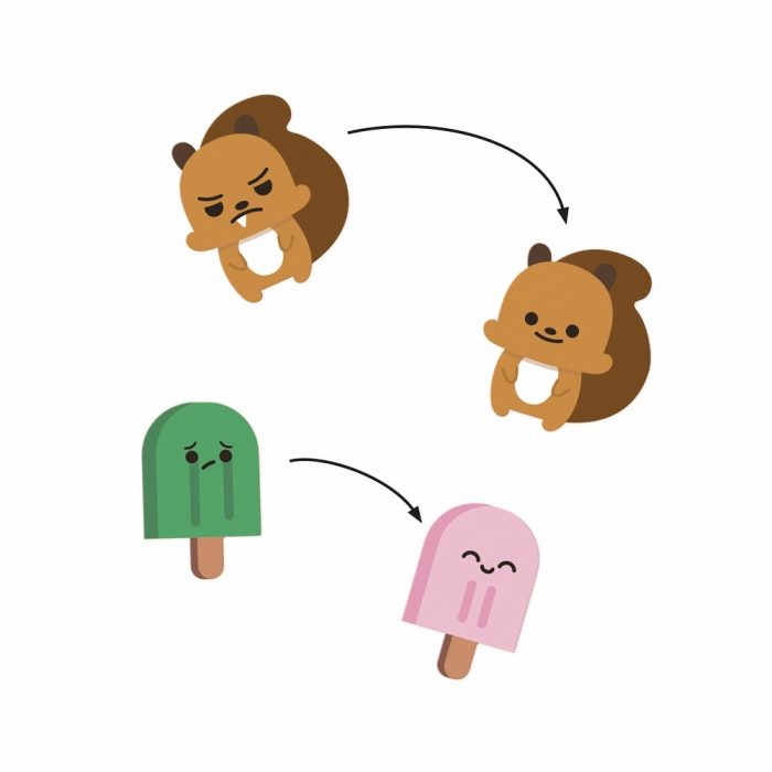 Djeco Stickers Textures - Emoji