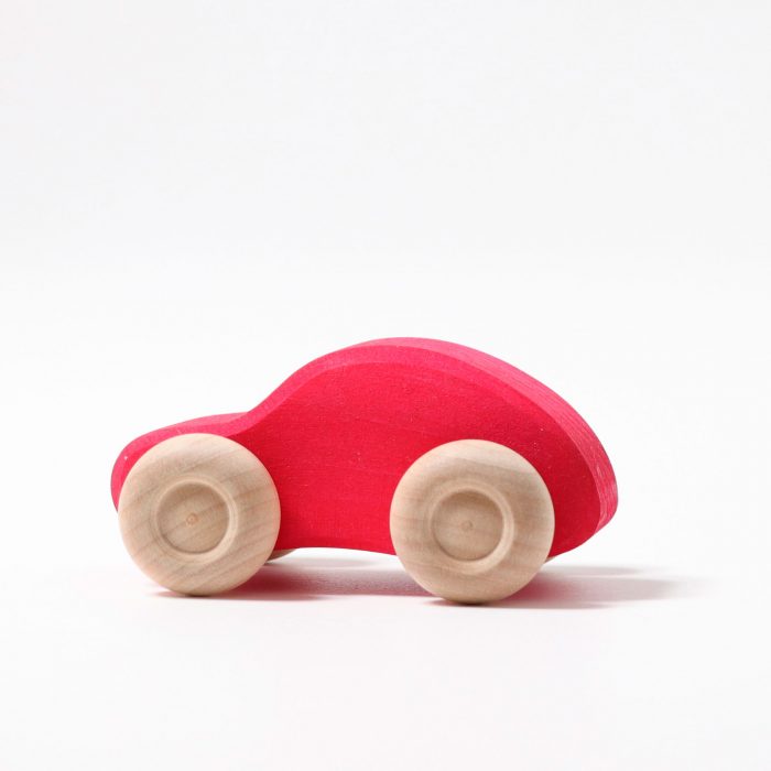 Grimms wooden car red