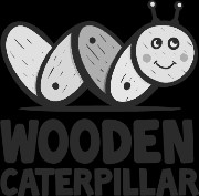 wooden caterpillar logo
