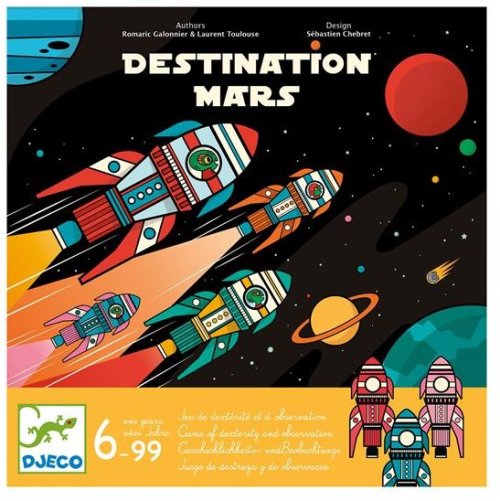Djeco-Game-Destination-Mars Kleine Planeet