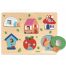 Djeco Relief Puzzle - Coucou-House Kleine Planeet