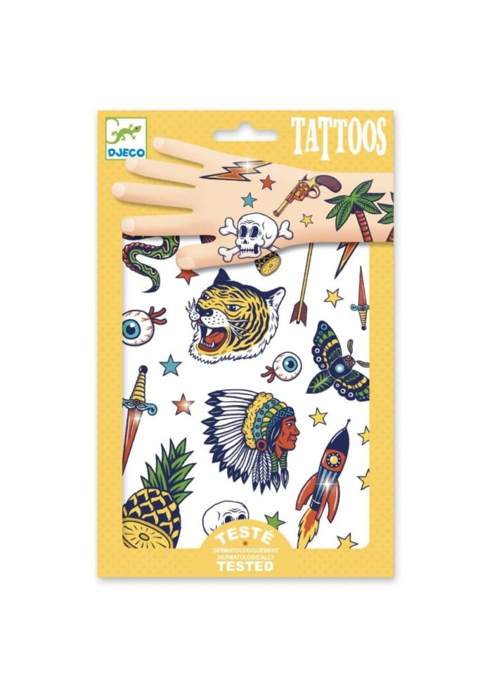 Kleine Planeet Djeco Tattoos - Pirates