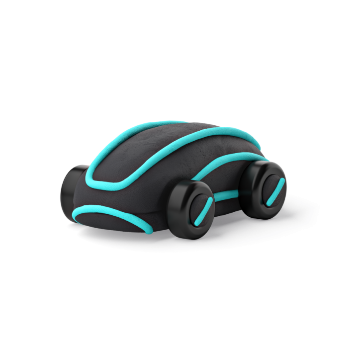 Hey Clay Cyber Car Blue  Deze HeyClay set bevat alles wat je nodig hebt om een raceauto te maken. Een perfect klein cadeautje! Met de handige bijbehorende app wordt het boetseren met klei een echt avontuur. Download de HeyClay app en volg stapsgewijs de instructies om je figuurtje te vormen. Dit wordt uitgelegd met behulp van animaties, waardoor het extra duidelijk is. Volg de instructies en boetseer erop los.