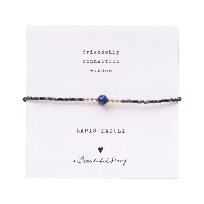 Iris Card Lapis Lazuli Bracelet SC