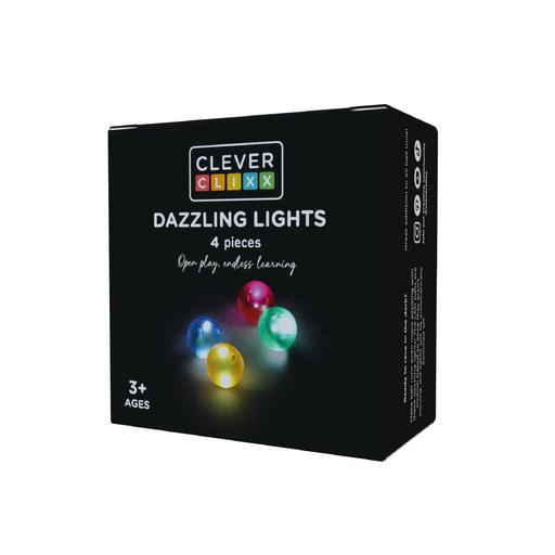 Cleverclixx Balls Pack Dazzling Lights 4 stuks