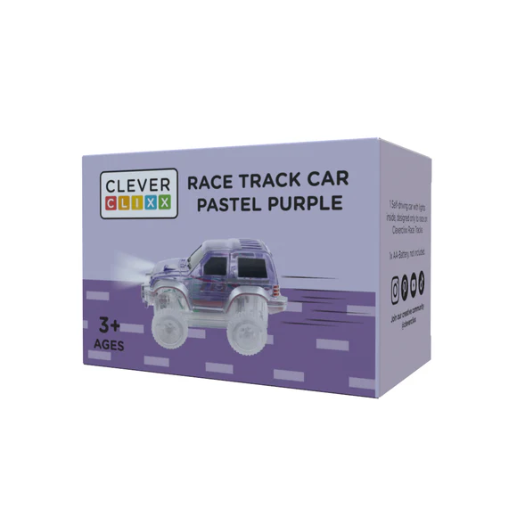 Cleverclixx Race Auto Pastel Paars