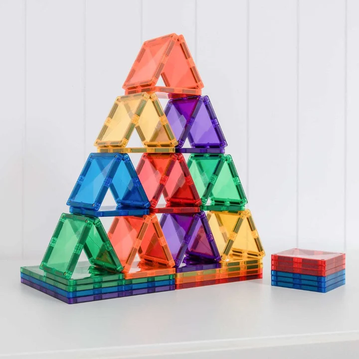 Connetix Tiles Rainbow Square Pack - 42 stuks