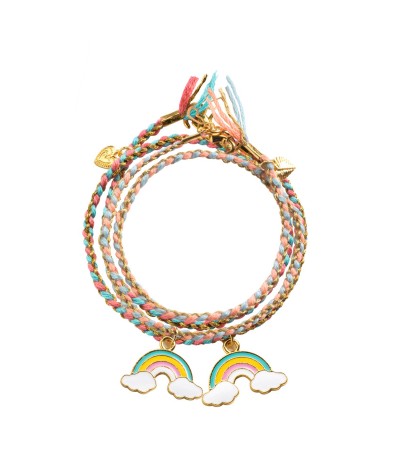 Djeco Knutselset Armbanden - Rainbow Kumihimo