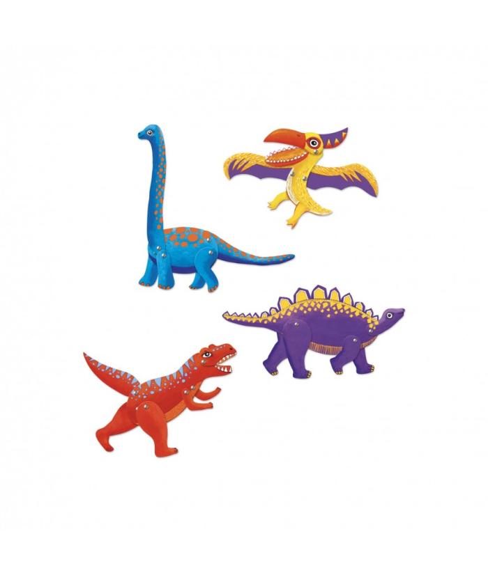 Djeco Jumping Jacks To Create - Dinos