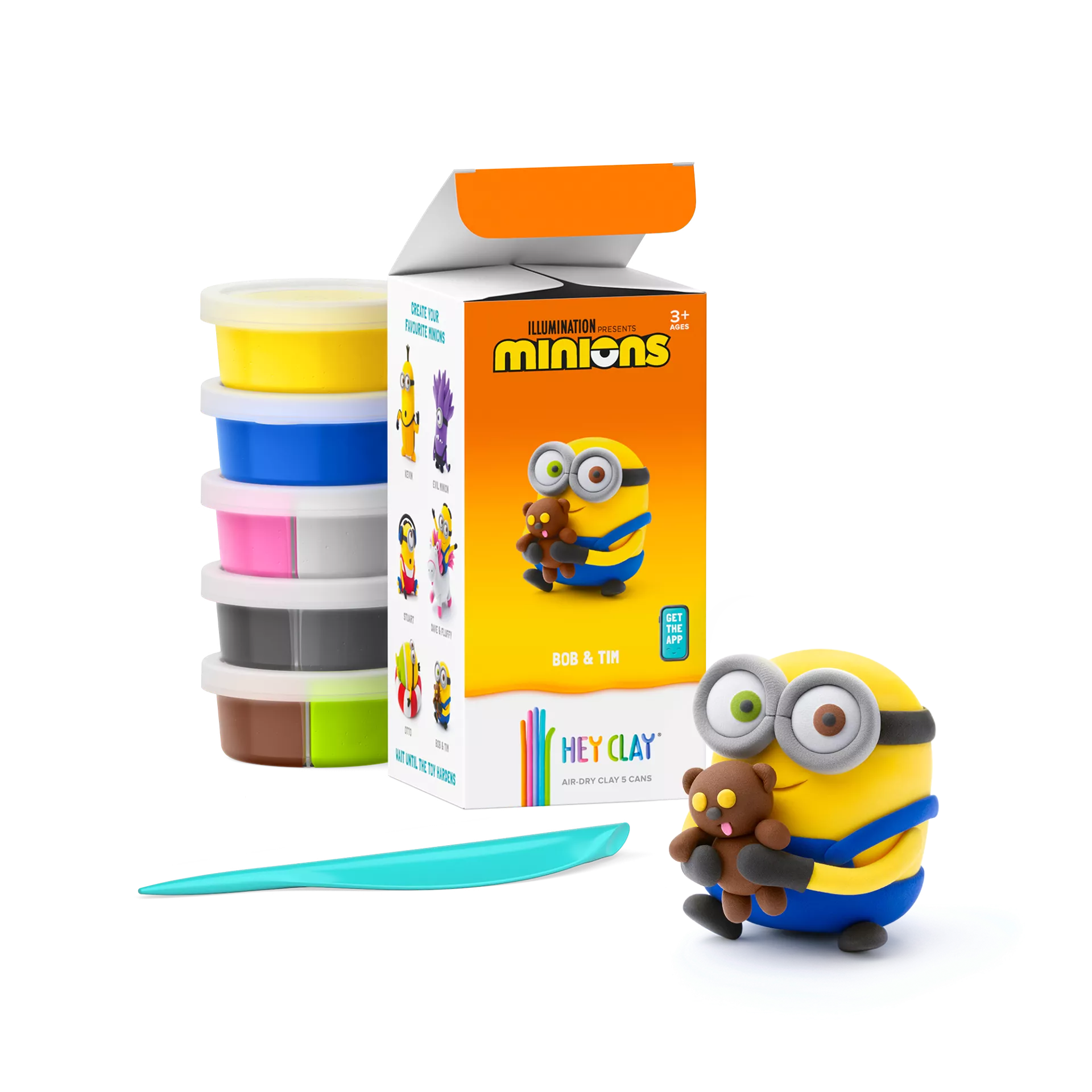 Hey Clay Minions Bob Set