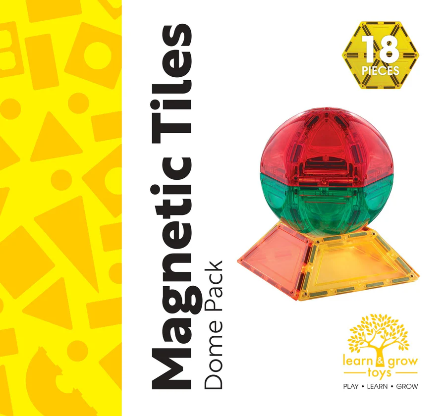 Magnetische Tegels - Koepel Pakket (18 Stuks)