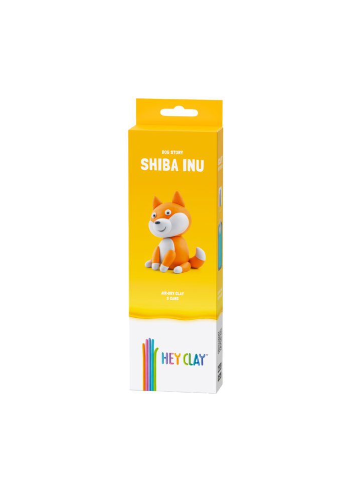 Hey Clay Dog Story Shiba Inu Set