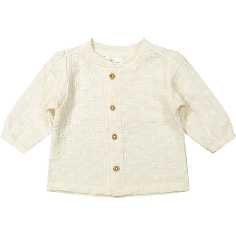 Riffle Blouse Cleo Woven White