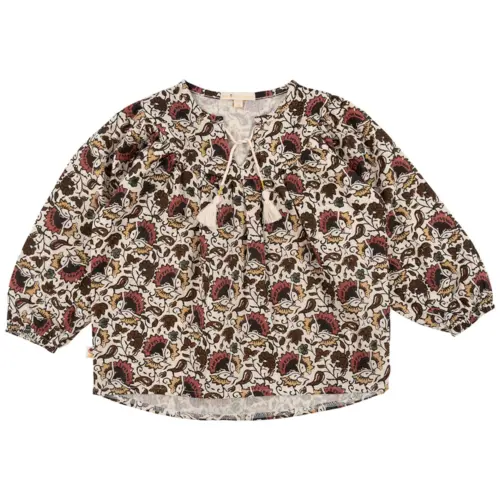 On top of the cake - Robiene Blouse Flower Print Batik