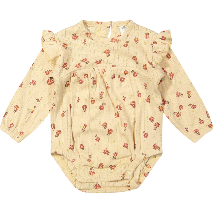 Riffle Romper Layla Lsl Small Flower