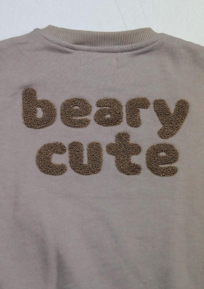 Two You Label - Beary Cute Jumper Taupe