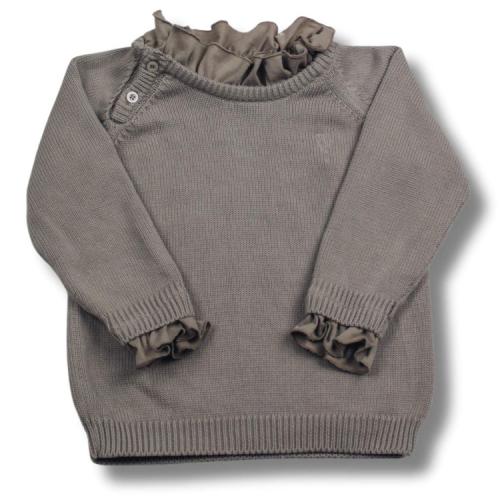 Two You Label - Dani Knitted Jumper Taupe