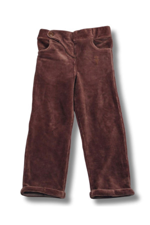 Two You Label - Tommy Chino Brown Rust Velvet Rib