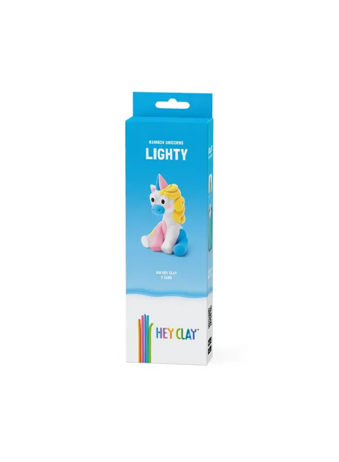 Hey Clay Rainbow Unicorn - Lighty 3 cans