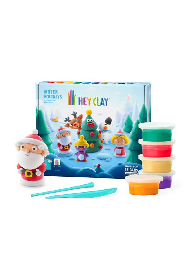 Hey Clay Winter Holidays - Seizoen 1 Box (6 Stuks)