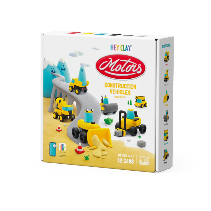 Hey Clay Construction Vehicle set